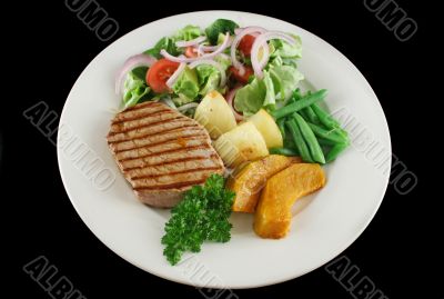 Steak And Vegetables 1