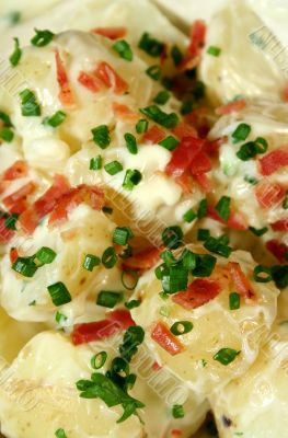 Potato Salad With Bacon And Chives