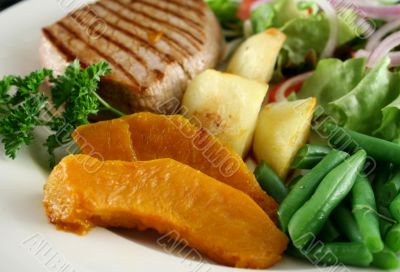 Steak And Vegetables 4