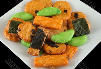 Asian Rice Crackers 6