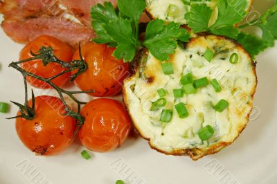 Ricotta And Bacon Breakfast 5