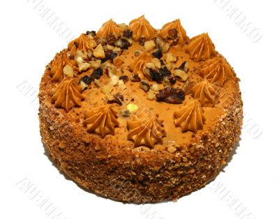 Tasty round biscuit pie.