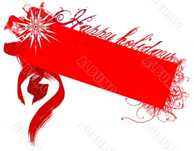 winter holiday card