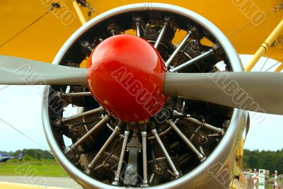 Propeller of an old plane