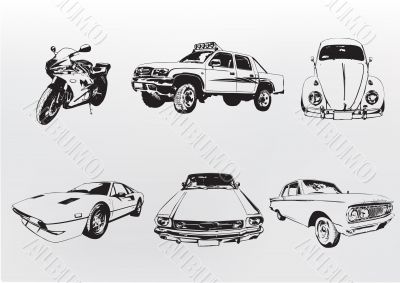  Silhouette cars.