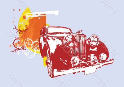 retro car