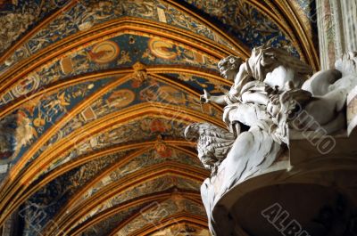 Albi - Interior of the cathedral