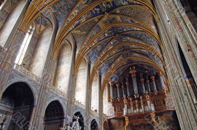 Albi - Interior of the cathedral