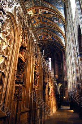 Albi - Interior of the cathedral