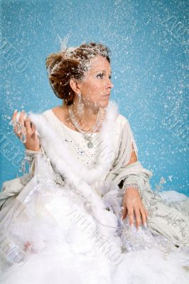 Beautiful ice queen
