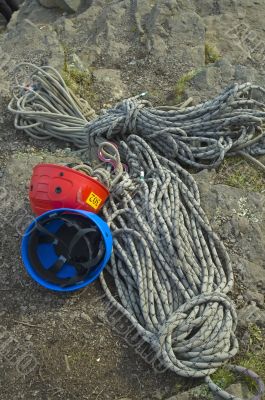 Rope and Helmets