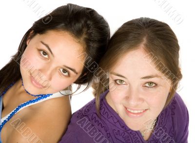 beautiful girls portrait