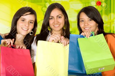 girls shopping