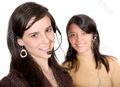 beautiful customer service advisors