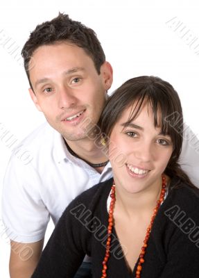 happy couple in love