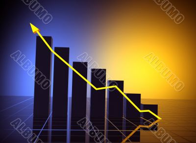 business statistics graph