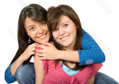 beautiful sisters