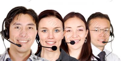 customer service team