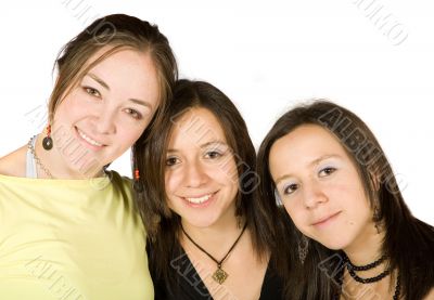 beautiful female friends