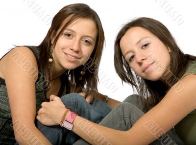 beautiful sisters
