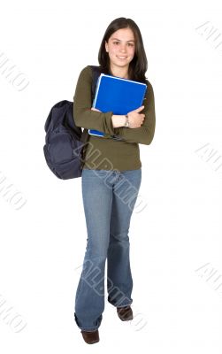 female student - full body