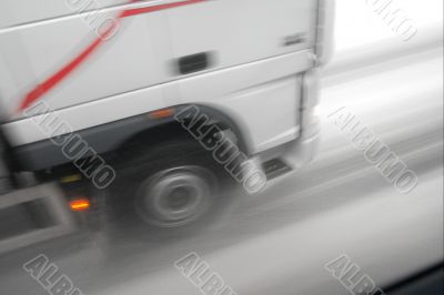 Truck on Snow