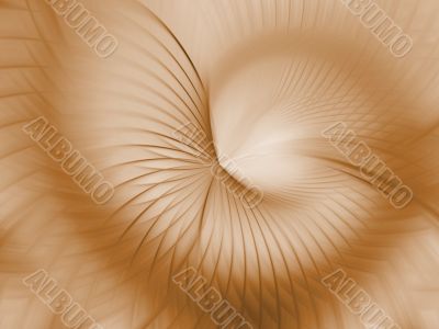 Fractal Abstract Background - Fanning Spiral