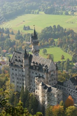 View on Neuschwanstein