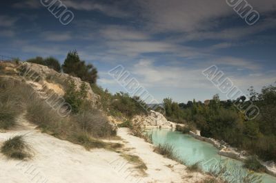 Turquoise water