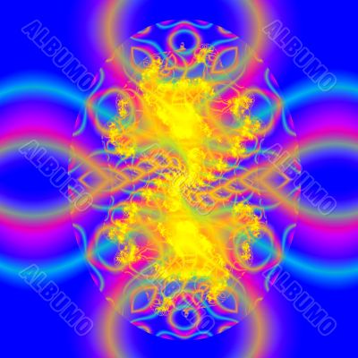 an abstract background