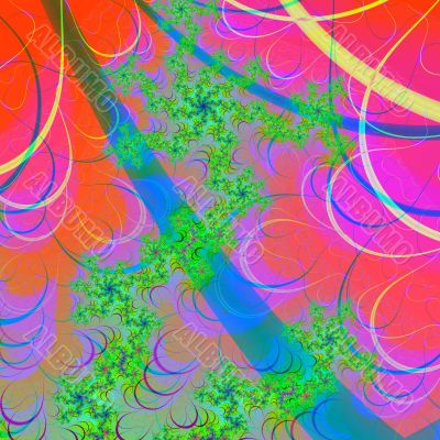 an abstract background