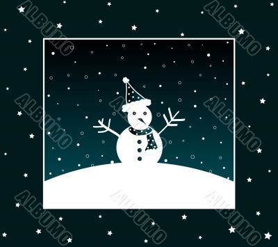 Snowman design