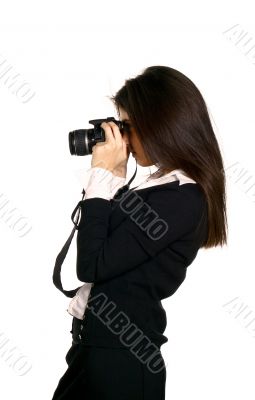 girl photographer