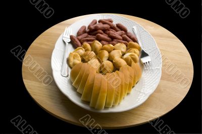 Cheese and Sausages