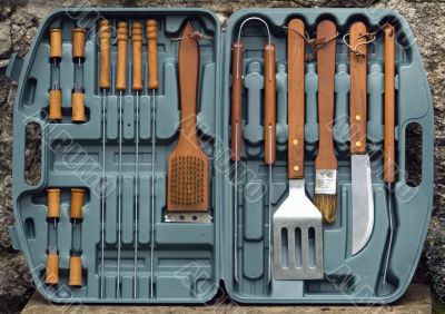 Barbecue cutlery