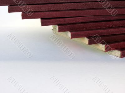books with red spines