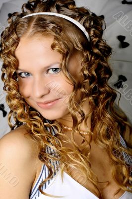 girl smile