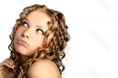 girl thinking