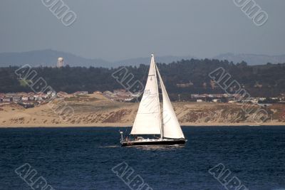 Boat by the Bay