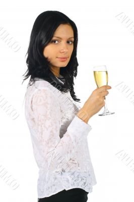 celebratory girl