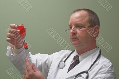 Doctor with a Syringe