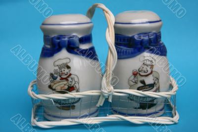 The salt-cellar and the pepper-box