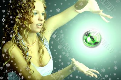 green magic ball