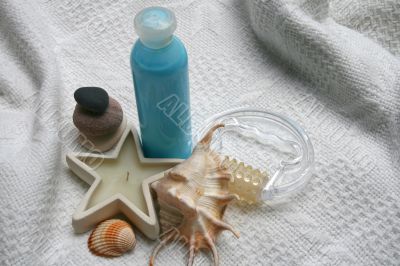 The bathroom still-life