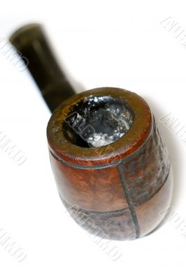 Old smocked pipe
