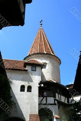 The castle Bran in Romania
