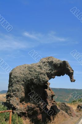 Roccia dell` Elefante,Sardinia,Italy