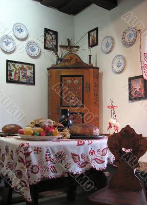 Easter kitchen