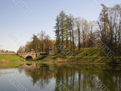Early spring in a park