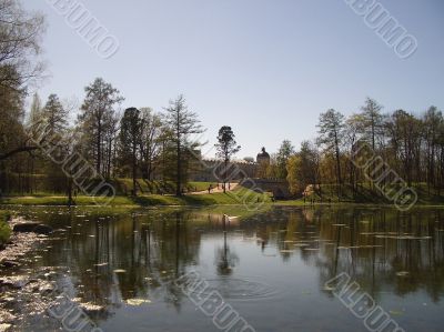 Early spring in a park